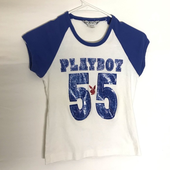 playboy baseball tee